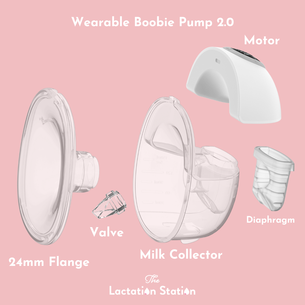 Wearable Pump 2.0 Parts – The Lactation Station NZ