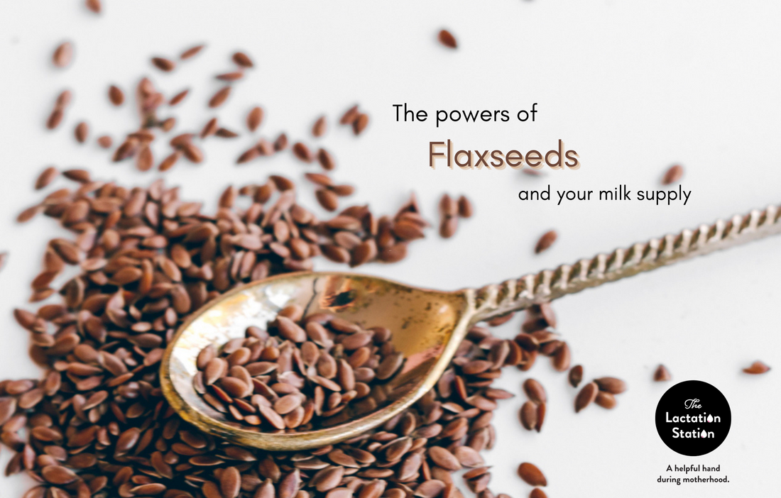 The power of flaxmeal for breastfeeding mothers and their milk supply 