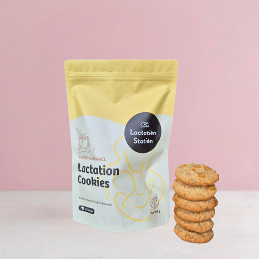 Salted Caramel Lactation Cookies