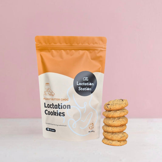 Peanut Butter Choc Lactation Cookies