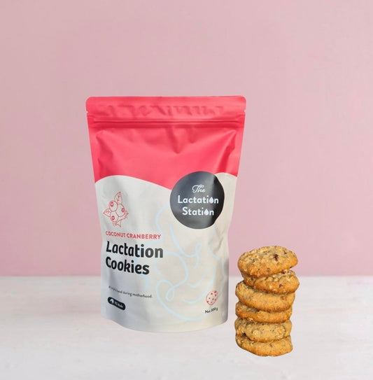 Coconut Cranberry Lactation Cookies