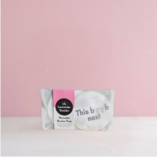 Reusable Boobie Pads- 6 pack + wash bag
