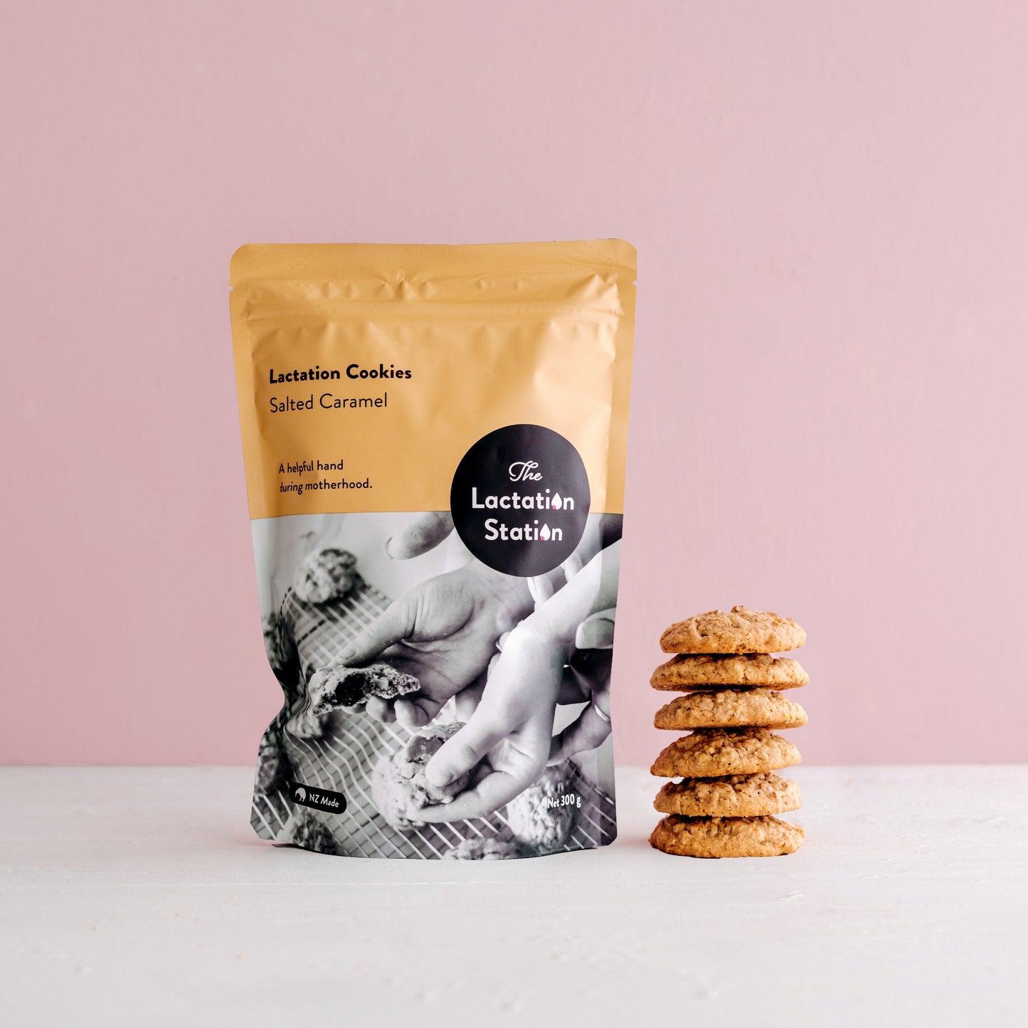 Salted Caramel Lactation Cookies
