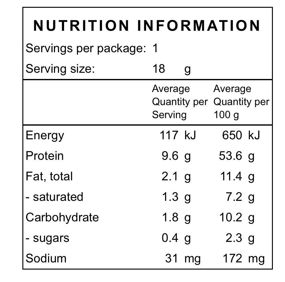 Boobie Booster - Protein Powder-Single Serving